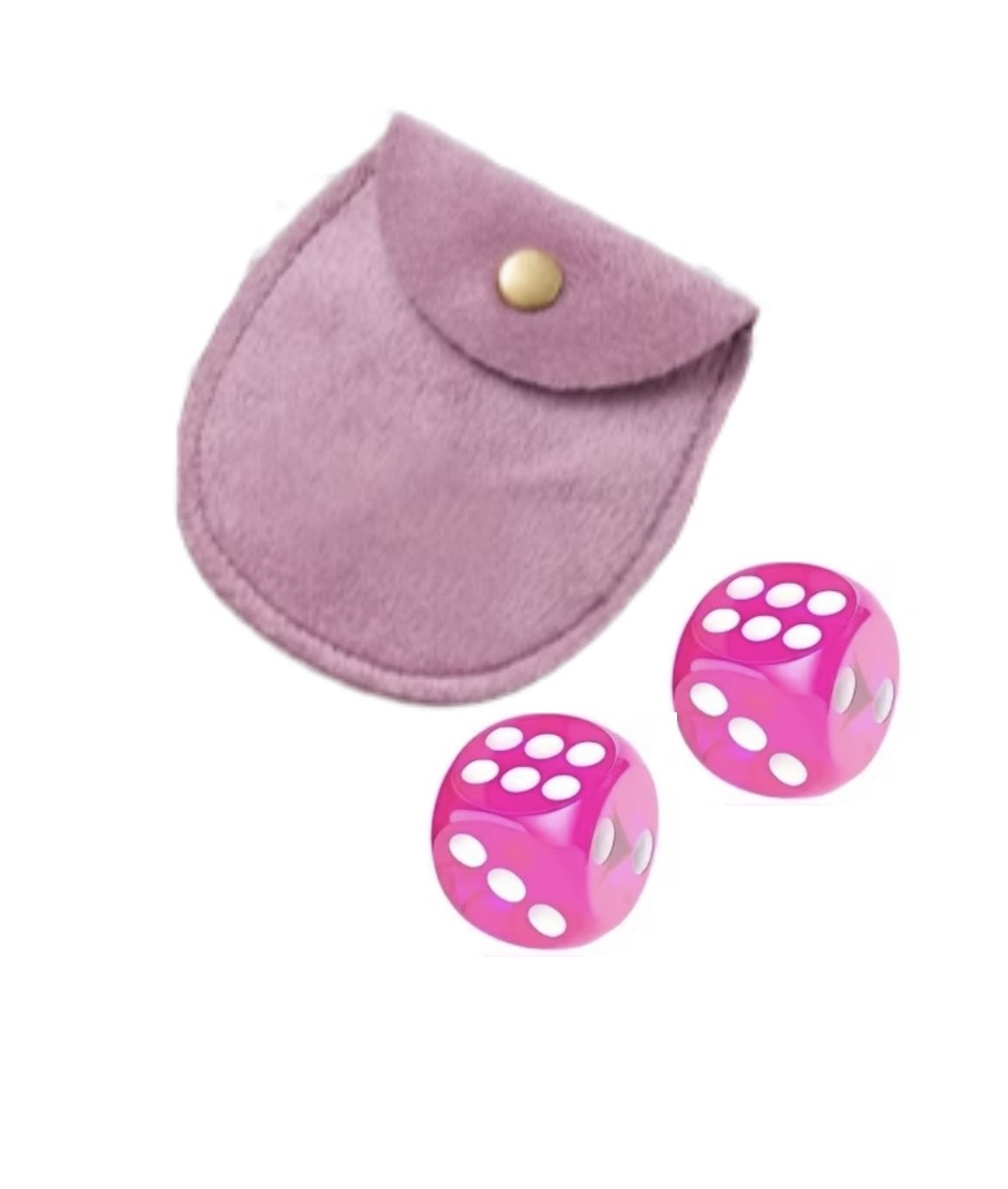 Dice — Pink